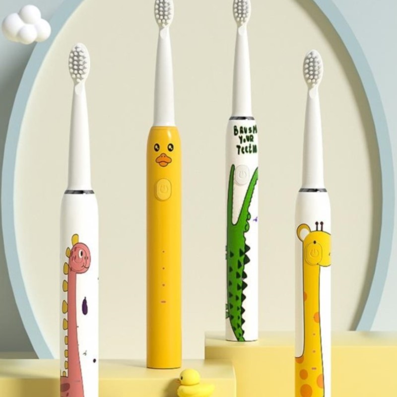 Teeth Whitening Kit - Sikat Gigi Elektrik Anak-anak, Bulu Sikat