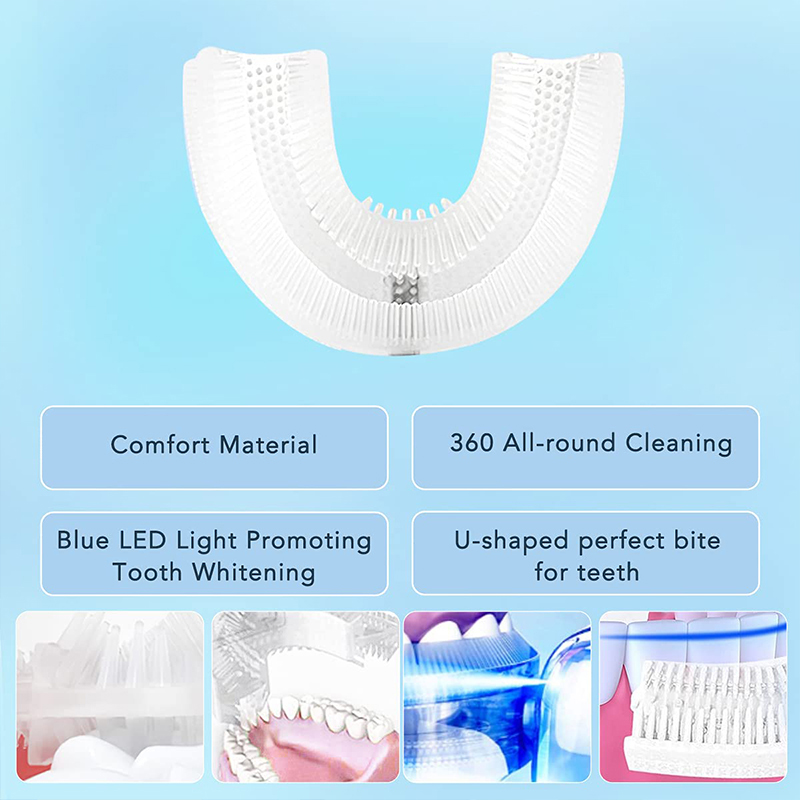 Lampu Pemutih Gigi Bentuk U Is - Teeth Whitening Kit ulasan dan harga